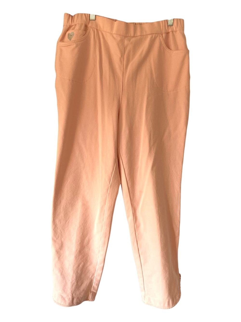 Dream Jeannes by Quacker Factory High Waist Woman's Pull On leggings Size Large